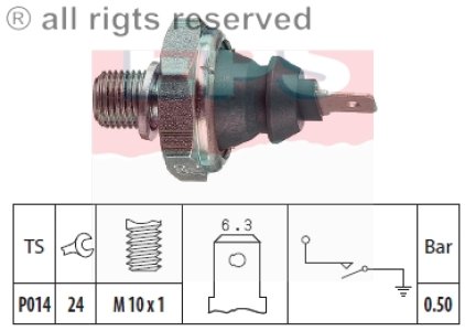 Czujnik ciśnienia oleju FACET 1.800.138 030919081B