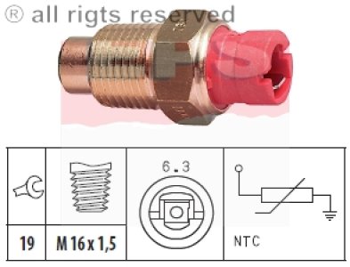 Czujnik temperatury FACET 1.830.000 4067872