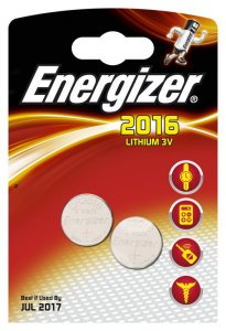 BATERIA ENERGIZER CR2016 2 SZT
