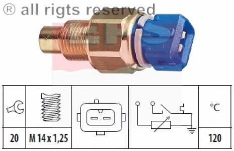 Czujnik temperatury FACET 1.830.558 24285