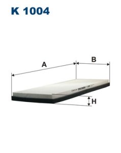 Filtr kabinowy FILTRON K1004 CU3955