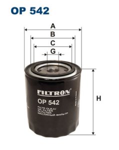 Filtr oleju FILTRON OP542 W93011