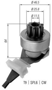 Bendiks rozrusznika MAGNETI MARELLI AMB0421 748939019941306