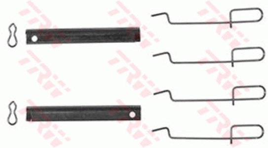 Zestaw montażowy klocków hamulcowych TRW PFK210 442730