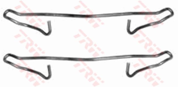 Zestaw montażowy klocków hamulcowych TRW PFK285 126112100