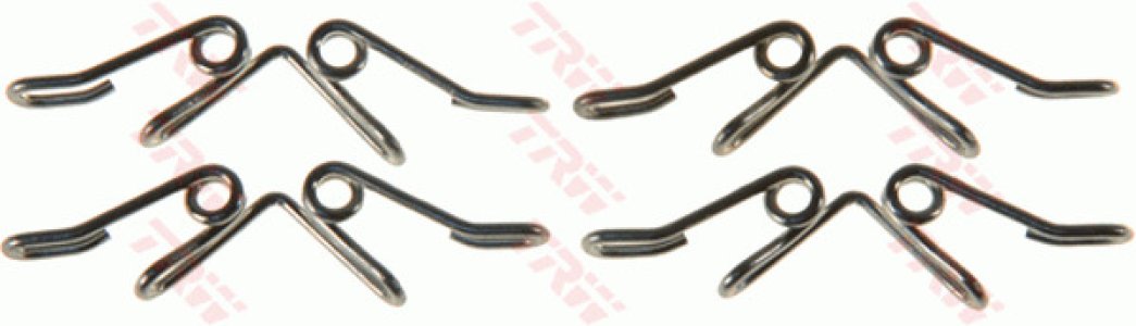 Zestaw montażowy klocków hamulcowych TRW PFK550 41300000