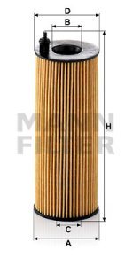 Filtr oleju MANN-FILTER HU721/5X HU7215X