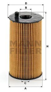 Filtr oleju MANN-FILTER HU934/1X HU9341X