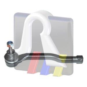 Końcówka drążka  lewa długa RTS 91.02386.2 48640AX600