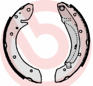 Szczęki hamulcowe BREMBO S61522 6025370305