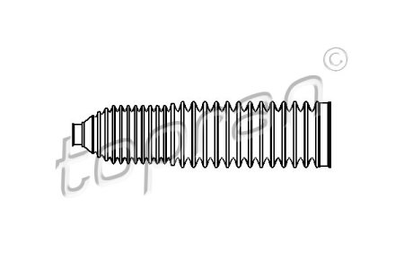 Osłona przekładni kierowniczej TOPRAN 104 427 8D0419831J