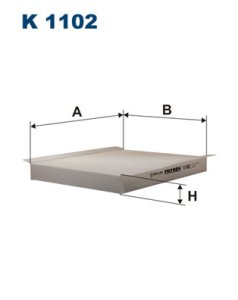 Filtr kabinowy FILTRON K1102 CU2680