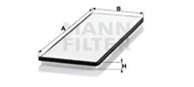 Filtr kabinowy MANN-FILTER CU4251 