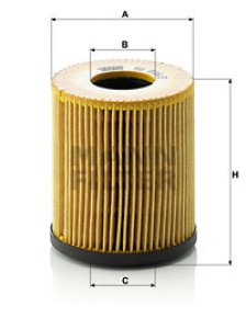 Filtr oleju MANN-FILTER HU816/2X HU8162X