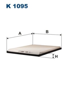 Filtr kabinowy FILTRON K1095 CU2734