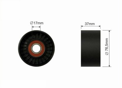 Rolka paska alternatora CAFFARO 147-99 1119954