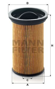 Filtr paliwa MANN-FILTER PU742 