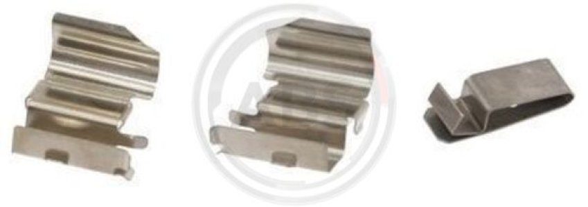 Zestaw montażowy klocków hamulcowych A.B.S. 1775Q 126177500