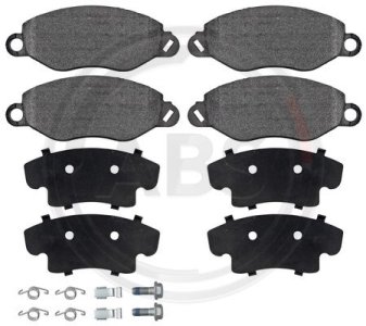 Klocki hamulcowe A.B.S. 37256 23434187