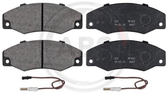 Klocki hamulcowe A.B.S. 36577 21016170