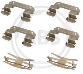 Zestaw montażowy klocków hamulcowych A.B.S. 1618Q 5811618000