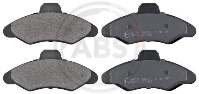 Klocki hamulcowe A.B.S. 36709 21171188