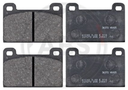 Klocki hamulcowe A.B.S. 36372 20561145