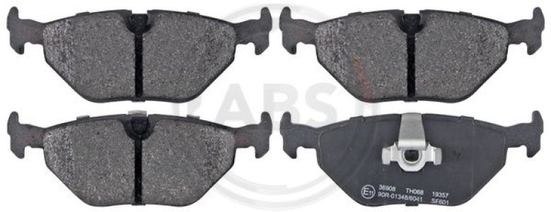 Klocki hamulcowe A.B.S. 36908 21691173