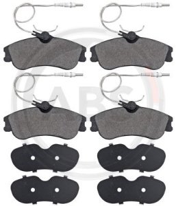 Klocki hamulcowe A.B.S. 37016 23124193