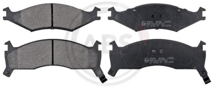 Klocki hamulcowe A.B.S. 37043 21892165