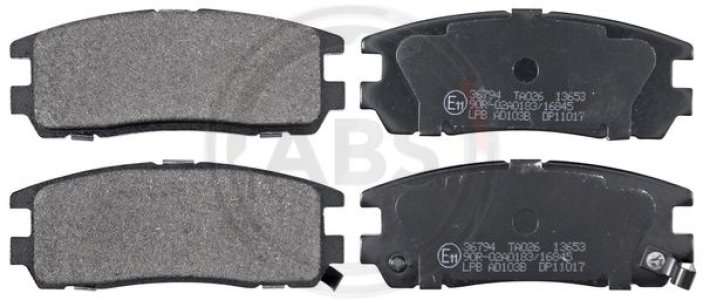 Klocki hamulcowe A.B.S. 36794 21875160