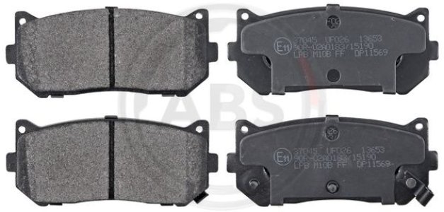 Klocki hamulcowe A.B.S. 37045 0K2FC2628Z