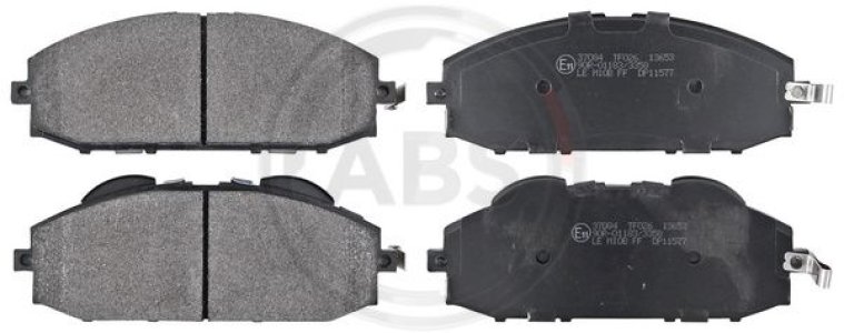 Klocki hamulcowe A.B.S. 37084 23611190