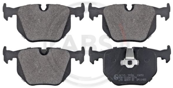 Klocki hamulcowe A.B.S. 36715 21487172