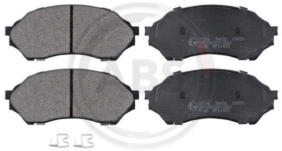 Klocki hamulcowe A.B.S. 37186 23490160