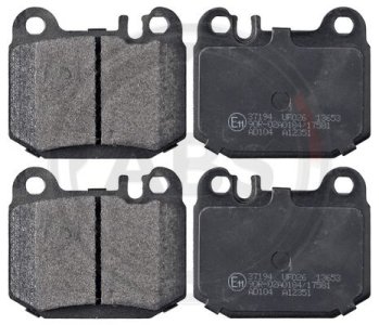 Klocki hamulcowe A.B.S. 37194 23157160