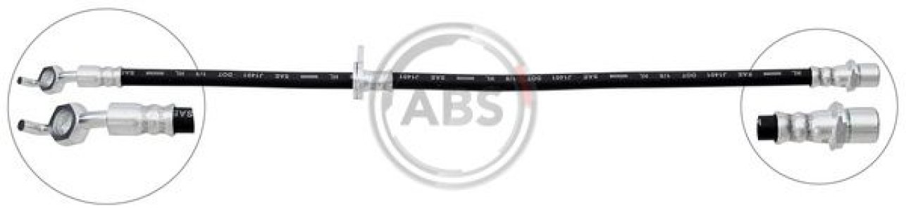 Przewód hamulcowy giętki A.B.S. SL4967 9004922168