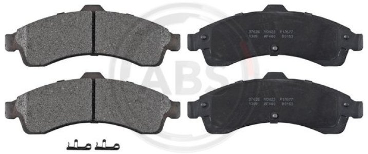 Klocki hamulcowe A.B.S. 37626 12497782