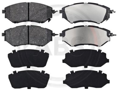 Klocki hamulcowe A.B.S. 37502 26296AG050