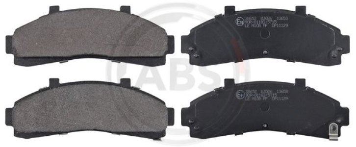 Klocki hamulcowe A.B.S. 38652 23472173