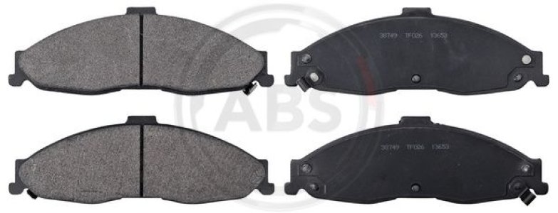 Klocki hamulcowe A.B.S. 38749 18026165