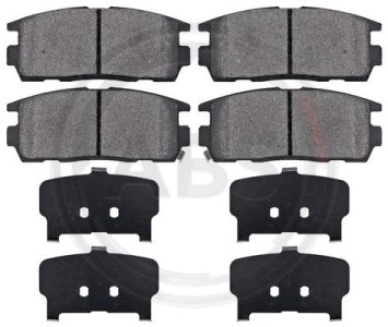 Klocki hamulcowe A.B.S. 37583 1605123