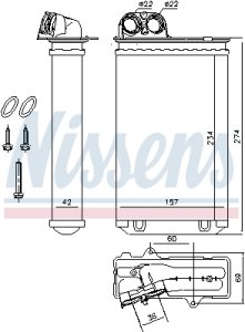 Wysprzęglik NISSENS 71152 6448J8