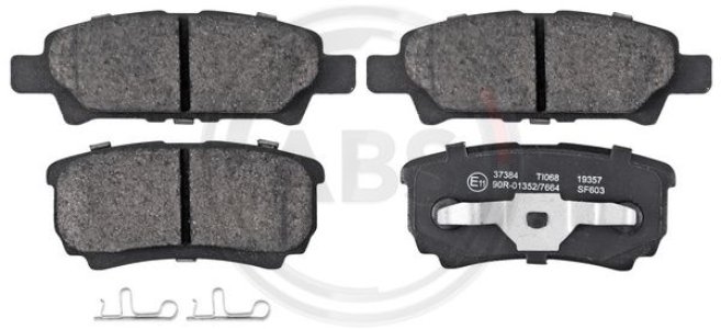 Klocki hamulcowe A.B.S. 37384 MN116929