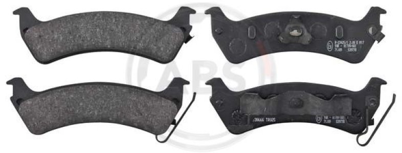 Klocki hamulcowe A.B.S. 38666 4796344