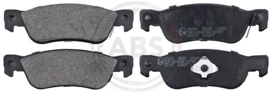 Klocki hamulcowe A.B.S. 36686 21563132