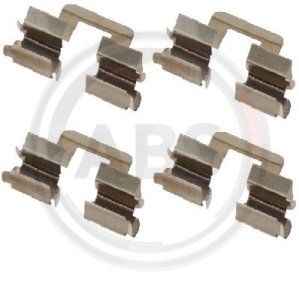 Zestaw montażowy klocków hamulcowych A.B.S. 1606Q 1K0615231