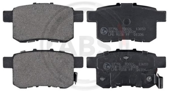 Klocki hamulcowe A.B.S. 37756 43022TL1G01