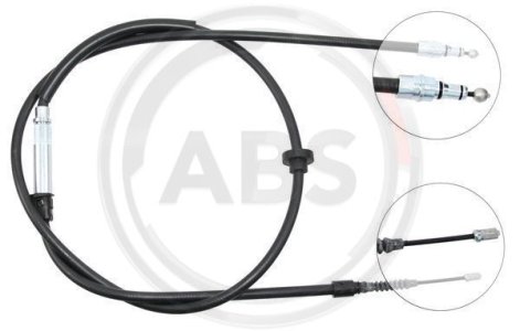 Linka hamulca A.B.S. K12876 3B0609721K
