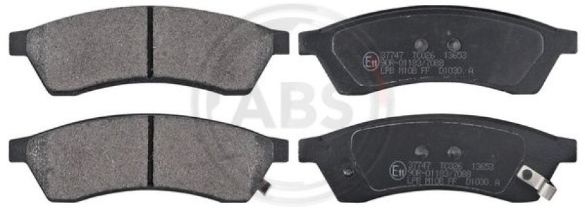 Klocki hamulcowe A.B.S. 37747 96475028